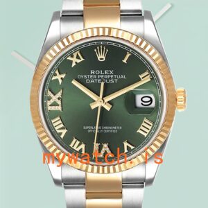 Rolex Datejust m126233-0026 36mm Men’s Silver-tone Automatic