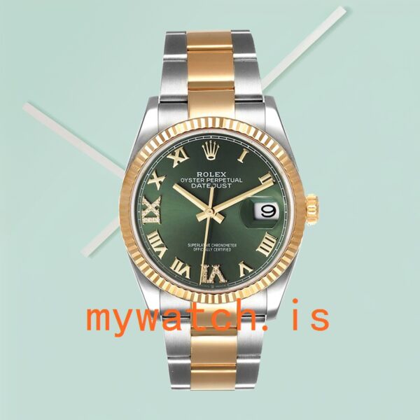 Rolex Datejust m126233-0026 36mm Men’s Silver-tone Automatic - Image 2
