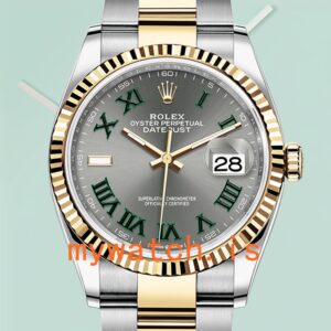 Rolex Datejust m126233-0036 36mm Men’s Stainless Steel Jubilee Bracelet