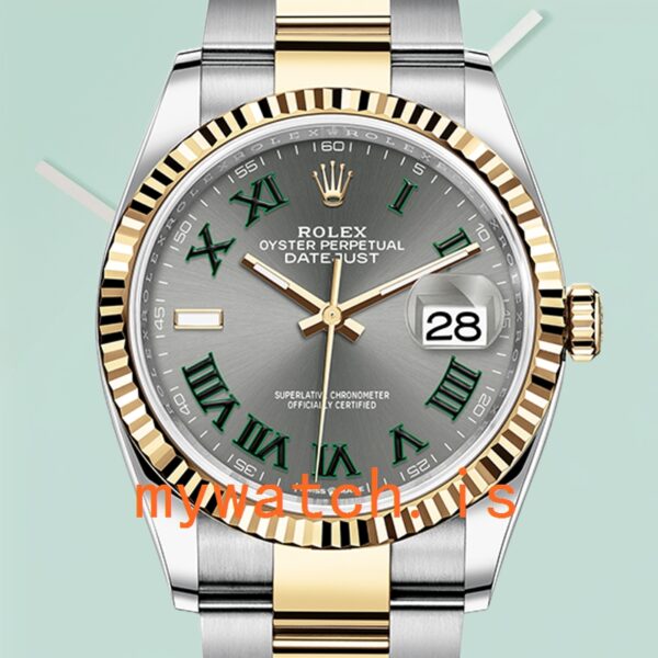 Rolex Datejust m126233-0036 36mm Men’s Stainless Steel Jubilee Bracelet