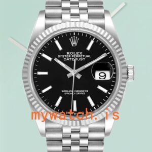 Rolex Datejust 126234BKSJ 36mm Men’s Black Dial Automatic