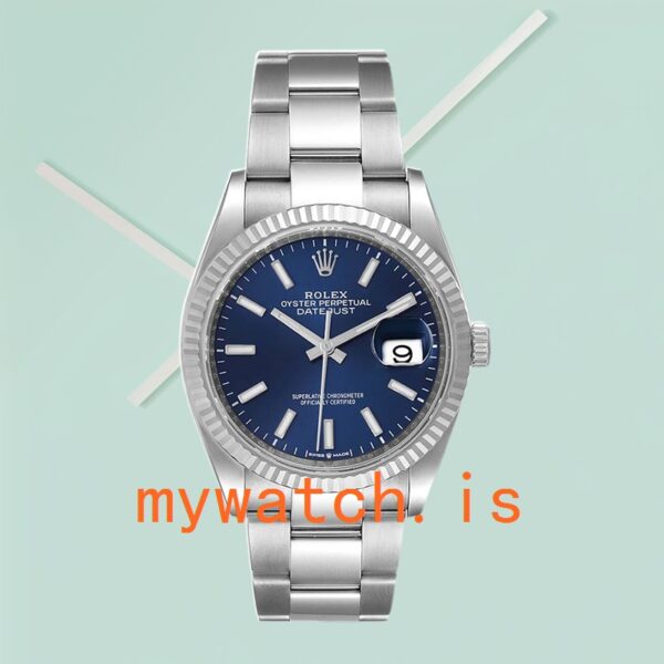 Rolex Datejust 126234BLSO Men’s 36mm Blue Dial - Image 2