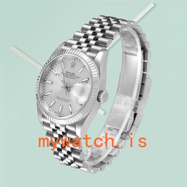 Rolex Datejust 126234SSJ 36mm Men’s Stainless Steel Jubilee Bracelet - Image 4