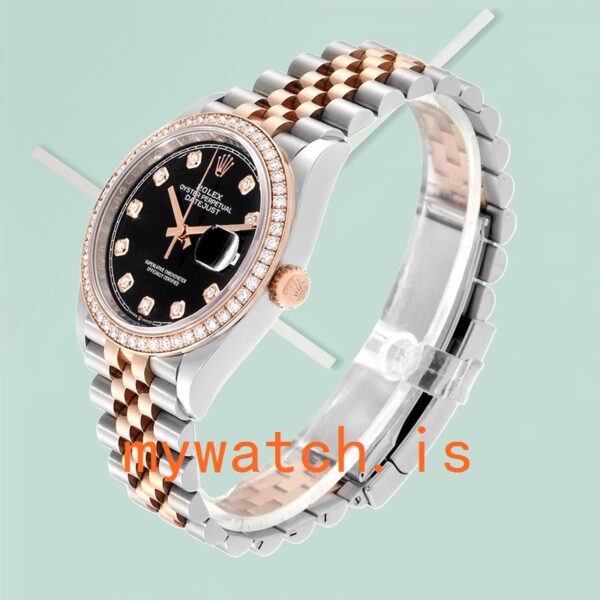 Rolex Datejust 36mm m126281rbr-0007 Men’s Black Dial - Image 4