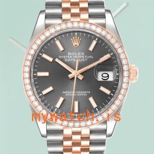 Rolex Datejust 36mm Men’s m126281rbr-0001 Silver-tone