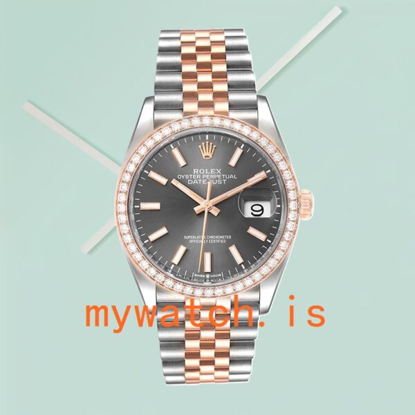 Rolex Datejust 36mm Men’s m126281rbr-0001 Silver-tone - Image 2