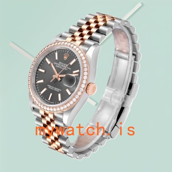 Rolex Datejust 36mm Men’s m126281rbr-0001 Silver-tone - Image 4