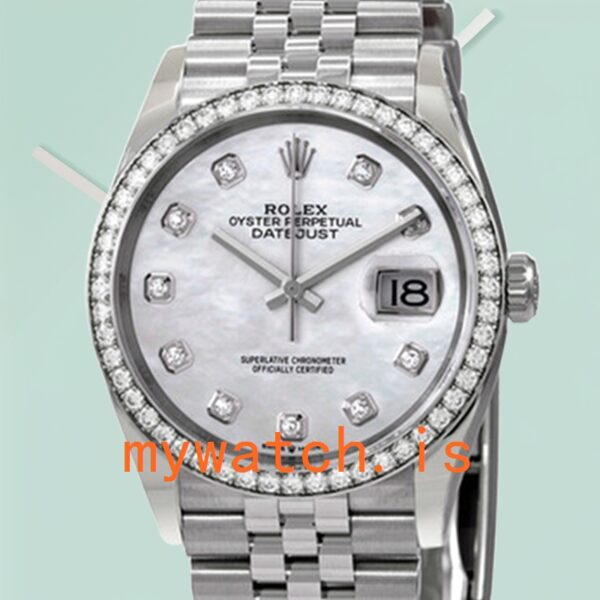 Rolex Datejust Ladies m126284rbr-0011 36mm Automatic Jubilee Bracelet