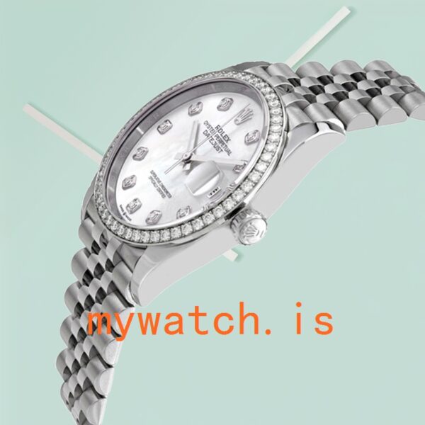 Rolex Datejust Ladies m126284rbr-0011 36mm Automatic Jubilee Bracelet - Image 4
