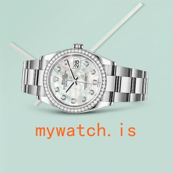 Rolex Datejust m126284rbr-0012 Ladies 36mm Oyster Bracelet - Image 2