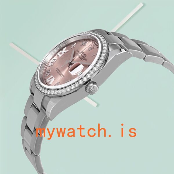 Rolex Datejust Ladies 36mm m126284rbr-0024 Pink Dial - Image 4