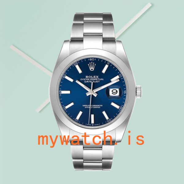 Rolex Datejust m126300-0001 Men’s 41mm Blue Dial Stainless Steel
