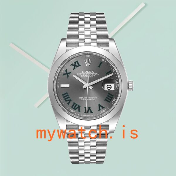 Rolex Datejust m126300-0014 41mm Men’s Automatic Wimbledon Dial - Image 2