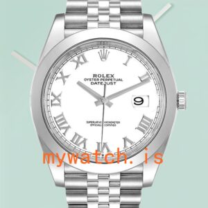 Rolex Datejust m126300-0016 41mm Men’s White Dial Silver-tone
