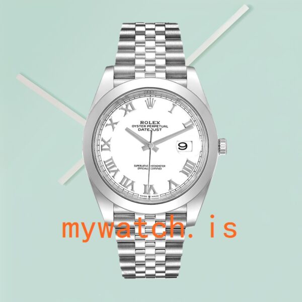 Rolex Datejust m126300-0016 41mm Men’s White Dial Silver-tone - Image 2