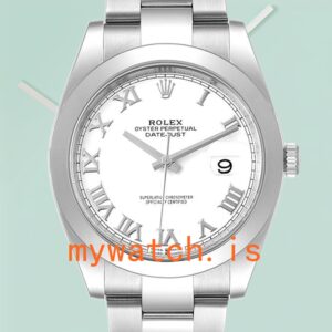 Rolex Datejust 41mm Men’s m126300-0015 White Dial Stainless Steel