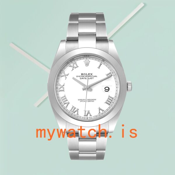 Rolex Datejust 41mm Men’s m126300-0015 White Dial Stainless Steel - Image 2
