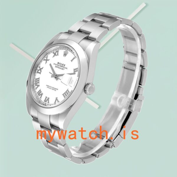 Rolex Datejust 41mm Men’s m126300-0015 White Dial Stainless Steel - Image 4