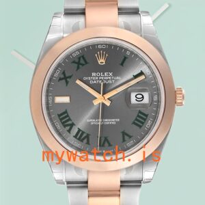 Rolex Datejust 41mm Men’s m126301-0015 Oyster Bracelet Wimbledon Dial