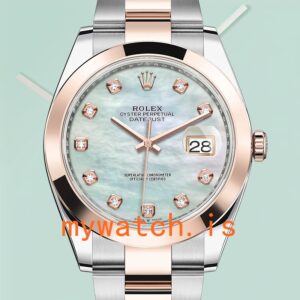 Rolex Datejust 41mm m126301-0013 Men’s Stainless Steel White Mother of Pearl Dial