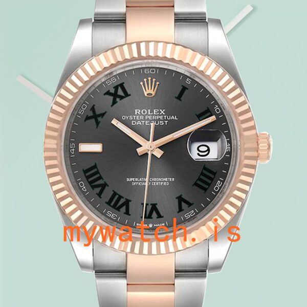 Rolex Datejust m126331-0015 41mm Men’s Grey Dial