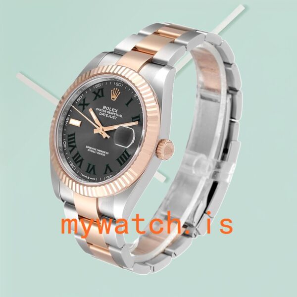 Rolex Datejust m126331-0015 41mm Men’s Grey Dial - Image 3