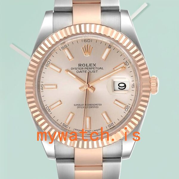 Rolex Datejust m126331-0009 41mm Men’s Silver-tone