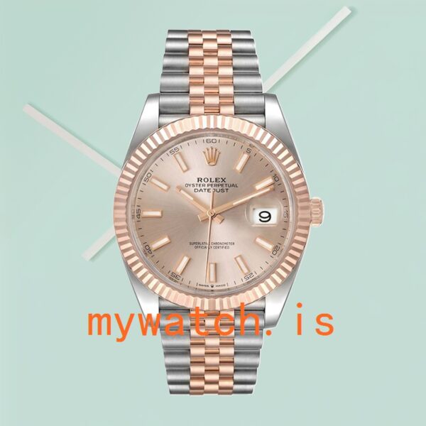 Rolex Datejust m126331-0009 41mm Men’s Silver-tone - Image 3