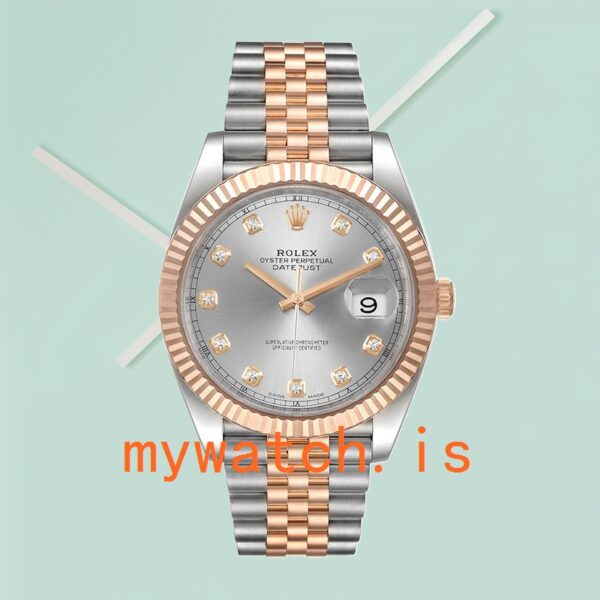 Rolex Datejust 41mm Men’s 126331 Silver-tone Stainless Steel - Image 2