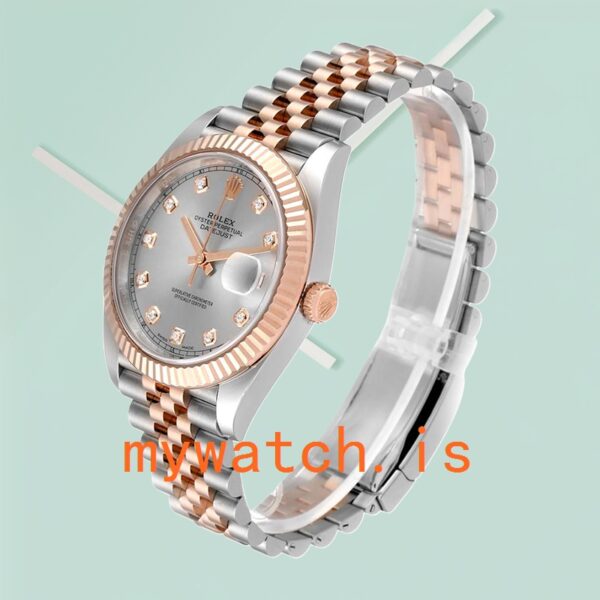 Rolex Datejust 41mm Men’s 126331 Silver-tone Stainless Steel - Image 4