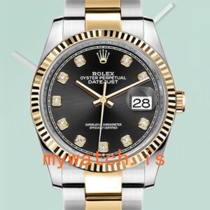 Rolex Datejust m126333-0005 Men’s 41mm Black Dial Silver-tone