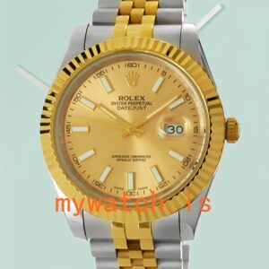 Rolex Datejust 41mm 126333CSJ Men’s Champagne Dial Jubilee Bracelet