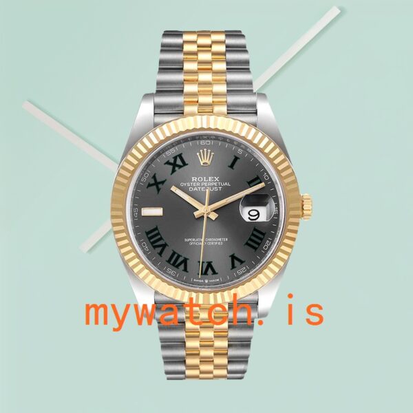 Rolex Datejust m126333-0020 Men’s 41mm Wimbledon Dial - Image 2