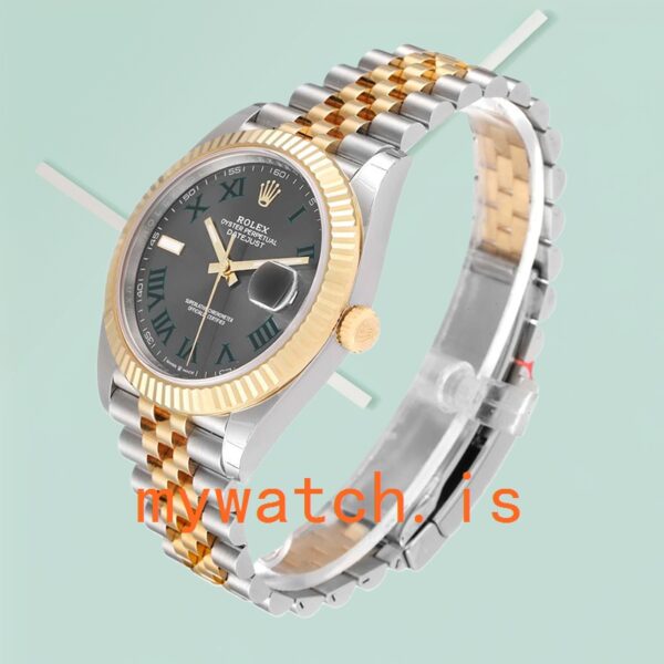 Rolex Datejust m126333-0020 Men’s 41mm Wimbledon Dial - Image 4