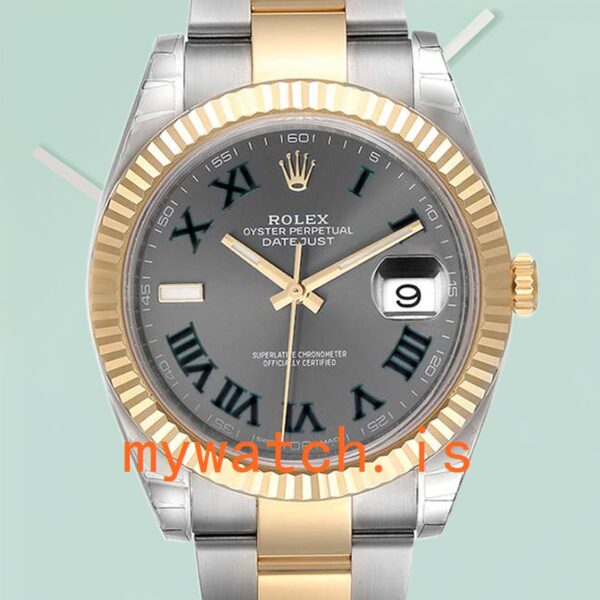 Rolex Datejust 41mm Men’s m126333-0019 Silver-tone Jubilee Bracelet