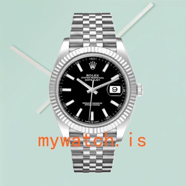Rolex Datejust 41mm Men’s m126334-0018 Automatic Silver-tone - Image 2