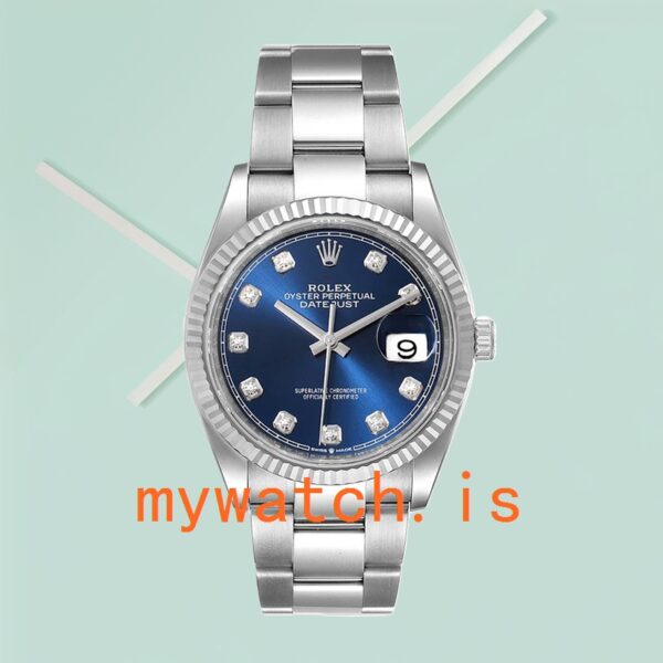 Rolex Datejust Men’s 126334 41mm Blue Dial - Image 3
