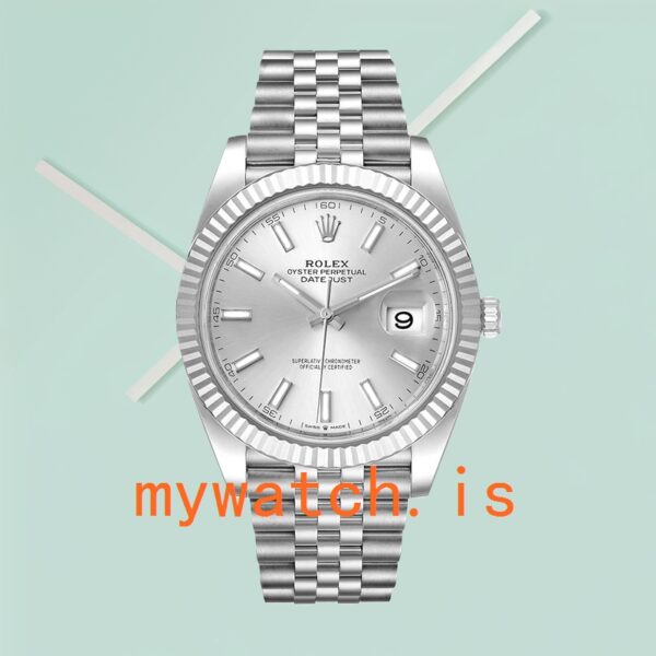 Rolex Datejust 41mm Men’s 126334SSJ Stainless Steel Silver-tone - Image 2