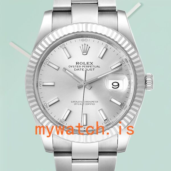 Rolex Datejust 126334SSO Men’s 41mm Silver-tone Silver Dial