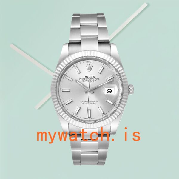 Rolex Datejust 126334SSO Men’s 41mm Silver-tone Silver Dial - Image 2