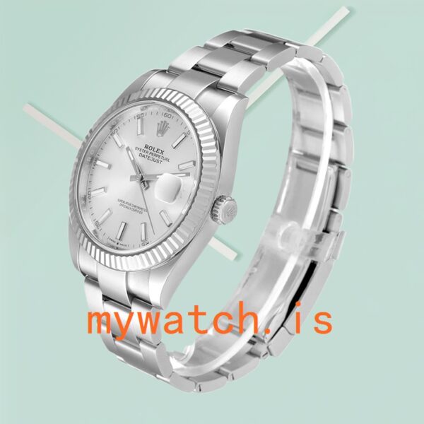 Rolex Datejust 126334SSO Men’s 41mm Silver-tone Silver Dial - Image 4
