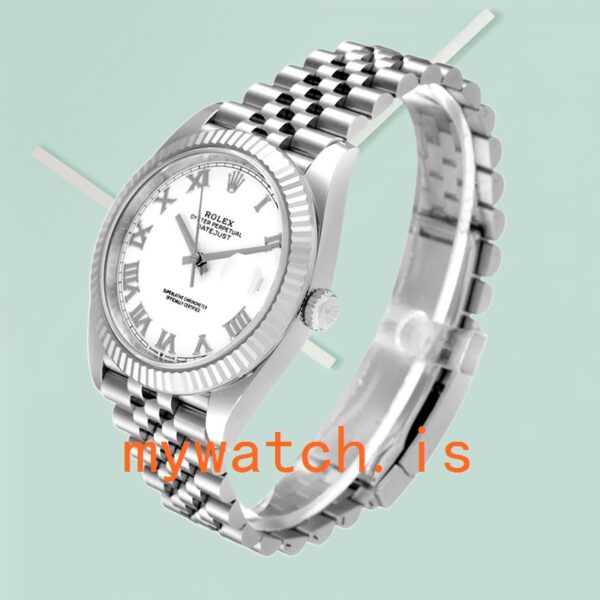 Rolex Datejust 126334WRJ Men’s 41mm White Dial - Image 4