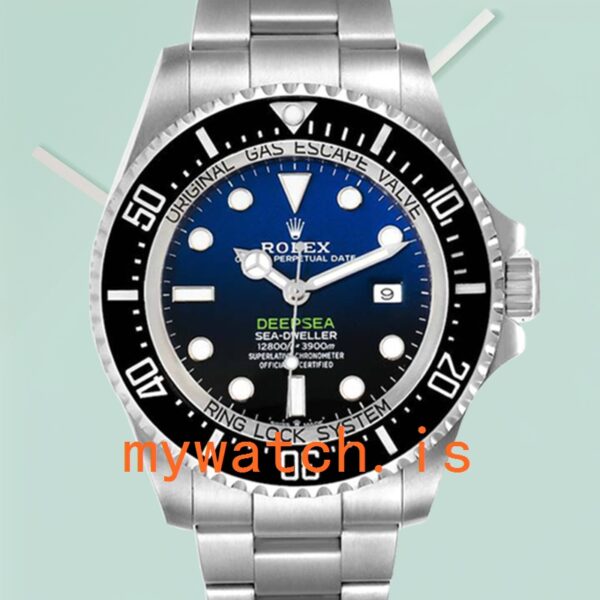 Rolex Sea-Dweller Men’s m126660-0002 44mm Oyster Bracelet Deep Blue Dial