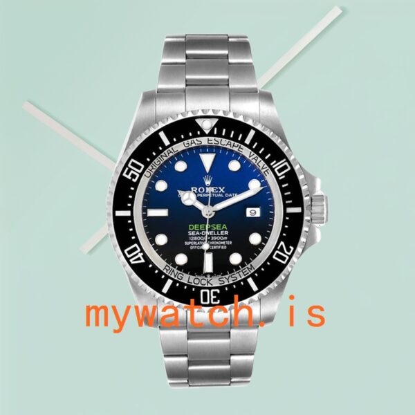 Rolex Sea-Dweller Men’s m126660-0002 44mm Oyster Bracelet Deep Blue Dial - Image 4