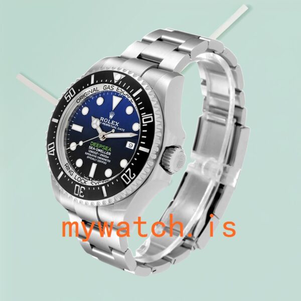 Rolex Sea-Dweller Men’s m126660-0002 44mm Oyster Bracelet Deep Blue Dial - Image 3
