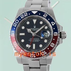 Rolex Gmt Master Ii Men’s 40mm m126710blro-0002 Silver-tone