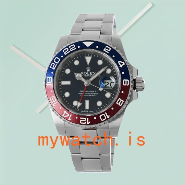 Rolex Gmt Master Ii Men’s 40mm m126710blro-0002 Silver-tone - Image 2