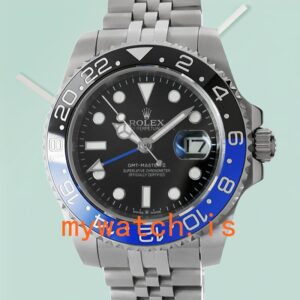 Rolex Gmt Master Ii Men’s 40mm m126710blnr-0002 Black Dial Stainless Steel