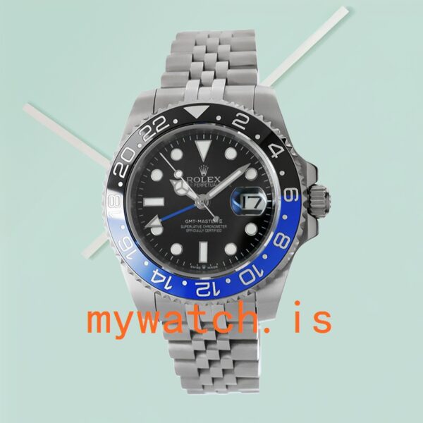 Rolex Gmt Master Ii Men’s 40mm m126710blnr-0002 Black Dial Stainless Steel - Image 3