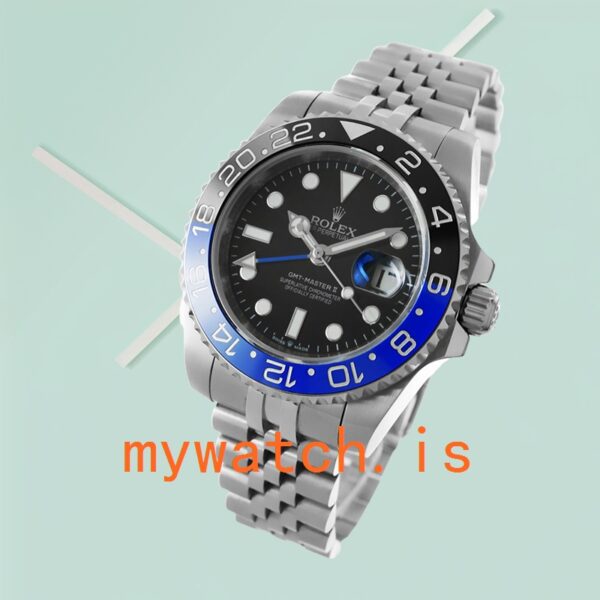 Rolex Gmt Master Ii Men’s 40mm m126710blnr-0002 Black Dial Stainless Steel - Image 2